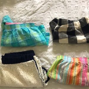 Sleep Shorts/Foxers - lot of 4